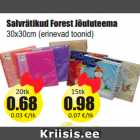 Allahindlus - Salvrätikud Forest Jõuluteema