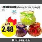 Allahindlus - Lõhnaküünal (klaasist topsis, lipsuga)
1tk 
