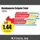 Allahindlus - Hambapasta Colgate Total
100ml
