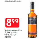 Brändi Imperial XII V.s.o.p. 36%, 50 cl