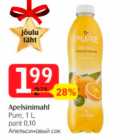 Apelsinimahl Pure 1 l