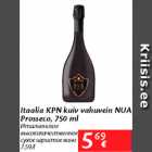 Allahindlus - Itaalia KPN kuiv vahuvein NUA Prosseco, 750 ml