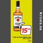 Alkohol - Viski Jim Beam White Label,
40%, 70 cl**