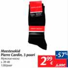 Allahindlus - Meestesokid Pierre Cardin, 3 paari