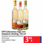 Allahindlus - KPN Saksamaa valge vein Maybach, Riesling, 750 ml