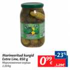 Allahindlus - Marineeritud kurgid Extra Line, 850g