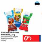 Allahindlus - Glasuuritud dessert Hommiku, 38 g