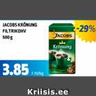 Allahindlus - JACOBS KRÖNUNG FILTRIKOHV, 500 g