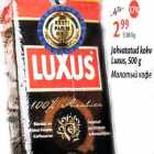 Jahvatatud kohv
Luxus,500 g