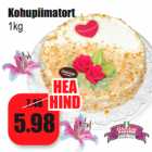 Allahindlus - Kohupiimatort
1kg
