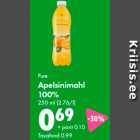 Allahindlus - Pure Apelsinimahl 100%, 250 ml