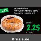 Allahindlus - EESTI PAGAR
KOHUPIIMAPÄRG 550G