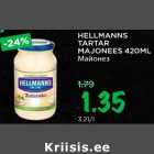 HELLMANNS
TARTAR
MAJONEES 420ML