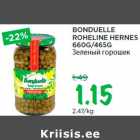 Allahindlus - BONDUELLE
ROHELINE HERNES
660G/465G