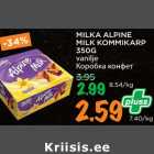 MILKA ALPINE
MILK KOMMIKARP
350G
vanilje