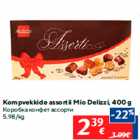 Allahindlus - Kompvekkide assortii Mio Delizzi, 400 g
