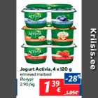 Allahindlus - Jogurt Activia, 4 x 120 g

