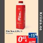 Allahindlus - Piim Tere, 2,5%, 1 l
