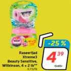 Allahindlus - Raseerijad
Xtreme3
Beauty Sensitive,
Wilkinson, 4 + 2 tk**