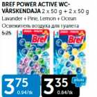 BREF POWER ACTIVE WC-VÄRSKENDAJA