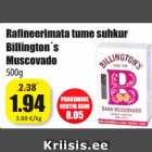 Allahindlus - Rafineerimata tume suhkur Billington´s Muscovado 500g