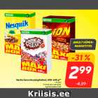 Allahindlus - Nestle hommikusöögihelbed, 600-645 g**
• 4 sorti