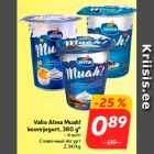 Allahindlus - Valio Alma Muah!
koorejogurt, 380 g*
• 4 sorti