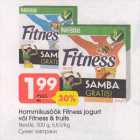 Allahindlus - Hommikusöök Fitness jogurt või Fitness & fruits