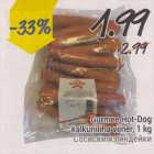 Allahindlus - Gurmee Hot-Dog kalkuniliha viiner, 1 kg