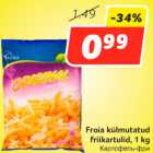 Allahindlus - Froia külmutatud
friikartulid, 1 kg