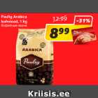 Allahindlus - Paulig Arabica
kohvioad, 1 kg