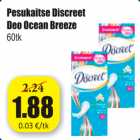 Allahindlus - Pesukaitse Discreet Deo Ocean Breeze 60 tk