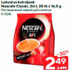 Lahustuv kohvijook
Nescafe Classic, 3in1, 20 tk x 16,5 g
