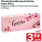 Piimašokolaadikompvek Geisha,
Fazer, 270 g
