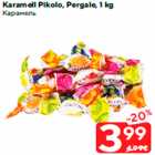 Karamell Pikolo, Pergale, 1 kg
