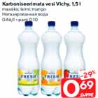 Karboniseerimata vesi Vichy, 1,5 l

