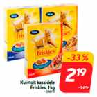 Kuivtoit kassidele
Friskies, 1 kg