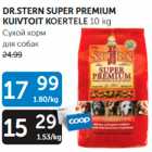 DR.STERN SUPER PREMIUM KUIVTOIT KOERTELE 10 kg