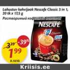 Allahindlus - Lahustuv kohvijook Nescafe Classic 3 in 1,