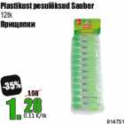 Allahindlus - Plastikust pesulõksud Sauber
12tk
