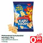 Maitsestatud kartulisnäkid
Mesikäpp, 90 g
