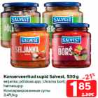 Konserveeritud supid Salvest, 530 g

