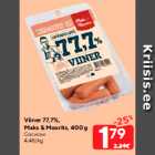 Allahindlus - Viiner 77,7%,
Maks & Moorits, 400 g
