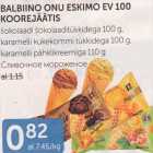 Allahindlus - BALBIINO ONU ESKIMO EV 100 KOOREJÄÄTIS