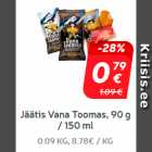 Jäätis Vana Toomas, Premia, 90 g / 150 ml