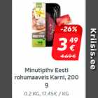 Minutipihv Eesti rohumaaveis,
Karni, 200 g