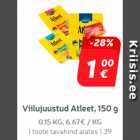 Viilujuustud
Atleet, 150 g