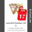 Juust
Brie President, 125 g