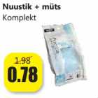 Allahindlus - Nuustik + müts
Komplekt