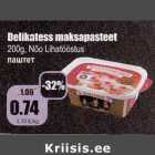 Delikatess maksapasteet